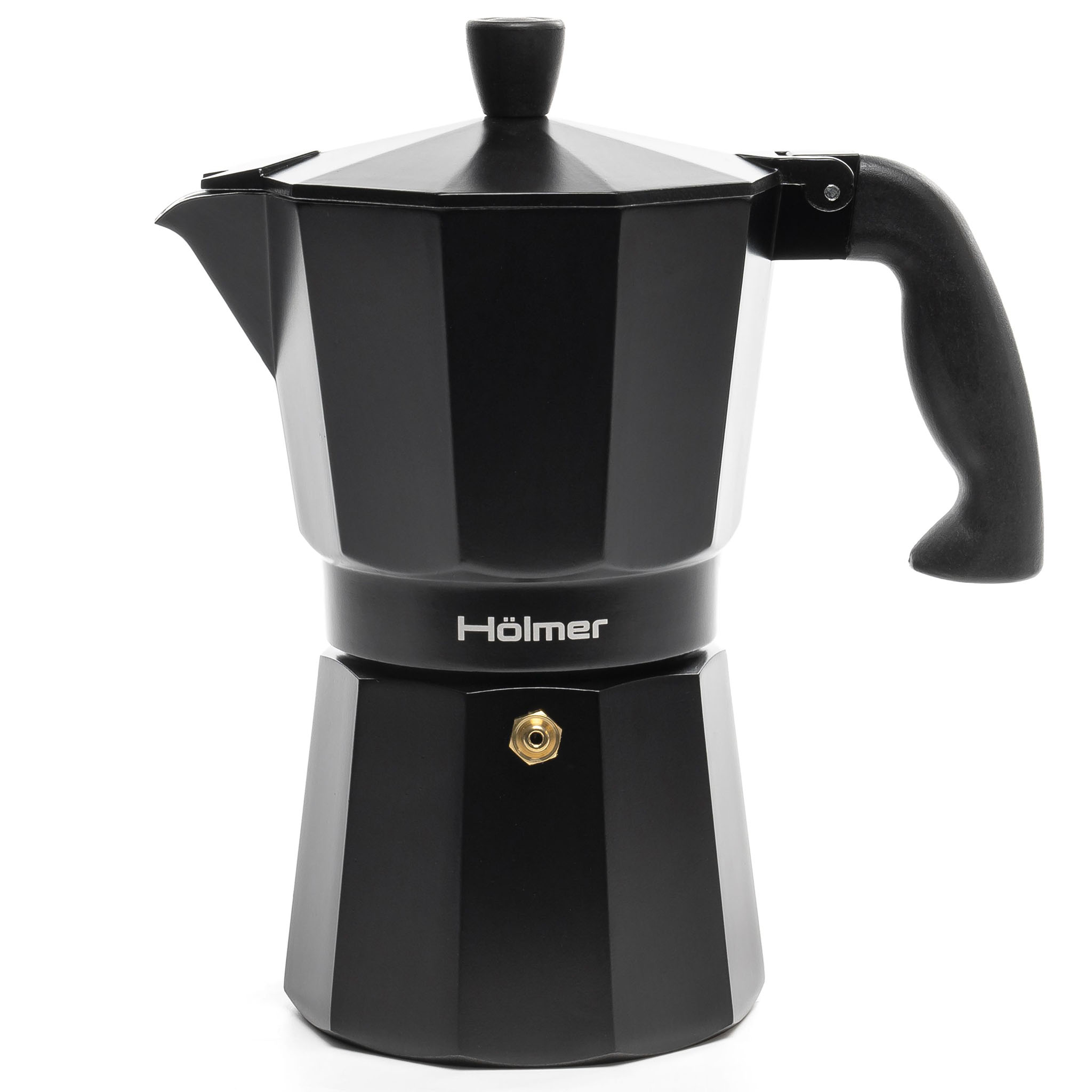Гейзерна кавоварка Hölmer CF-0450-B 450 мл Black Moon