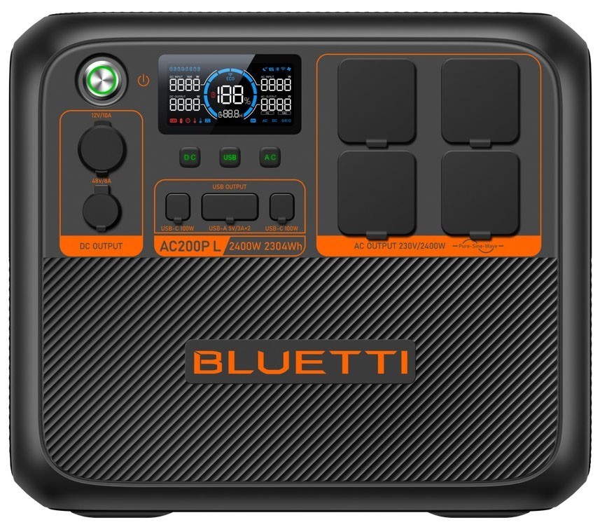 Портативна зарядна станція 2400W BLUETTI AC200PL (AC200PL 2400W 2304Wh)